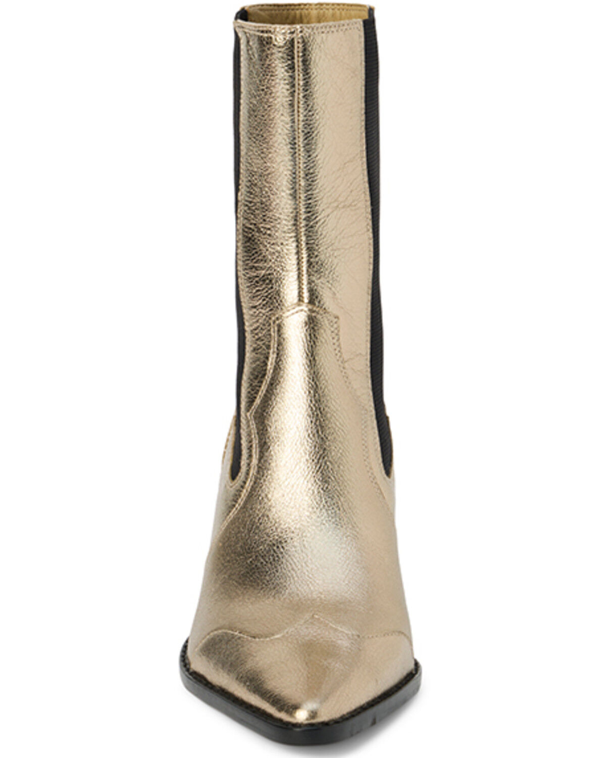 Image #4 - Matisse Women's Keith Western Booties - Snip Toe, Gold, hi-res