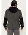 Image #4 - Hawx Men's Montrose Fleece Hooded Sweatshirt, Charcoal, hi-res