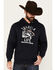Image #1 - Moonshine Spirit Men's Tequila Life Hooded Sweatshirt, Navy, hi-res