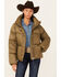 Image #1 - Roper Women's Lightweight Parachute Puffer Jacket, Green, hi-res