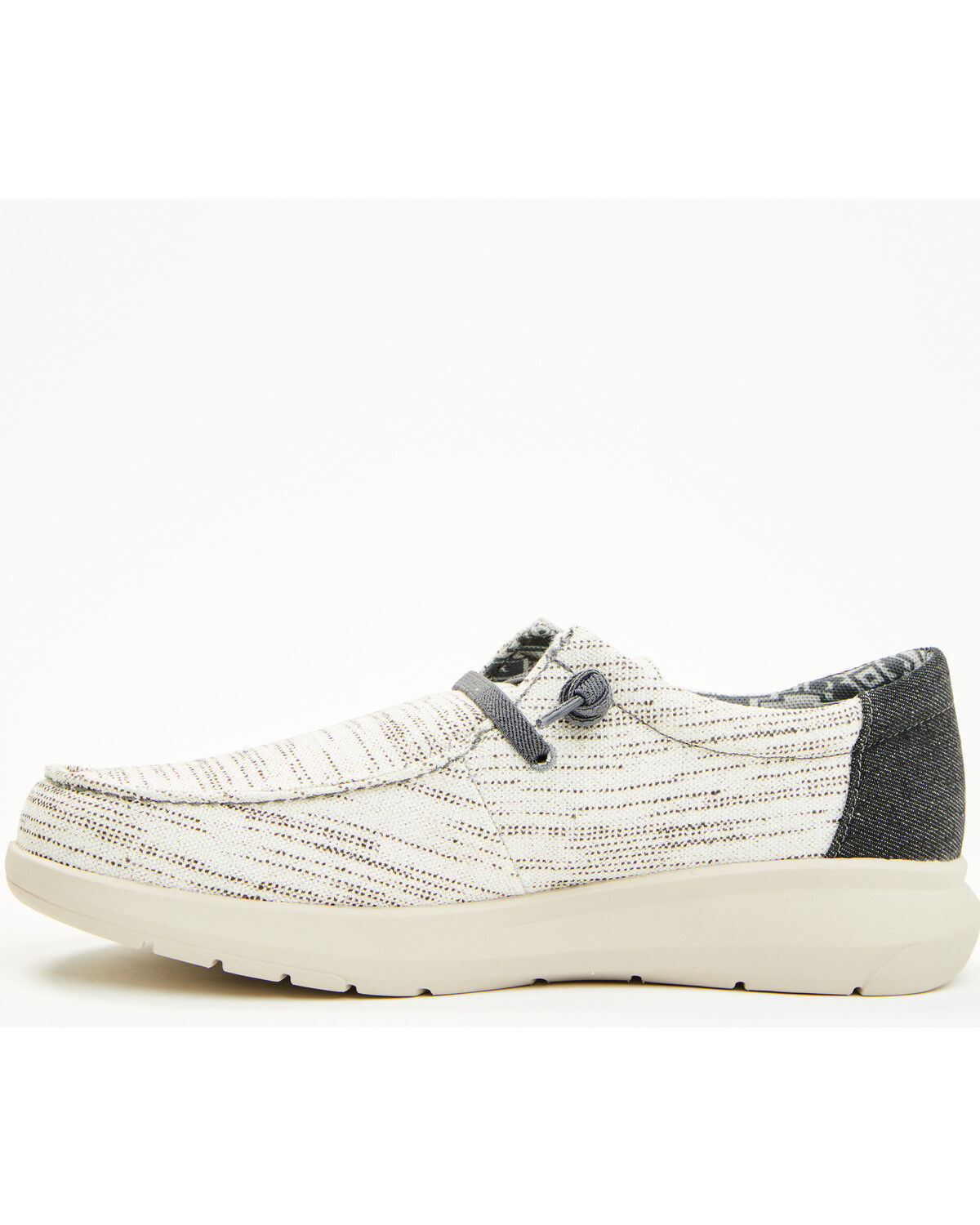 Image #3 - Ariat Men's Hilo Stretch Lace Casual Shoes - Moc Toe, White, hi-res
