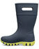Image #3 - Bogs Boys' Essential Tall Rain Boots - Round Toe, Navy, hi-res