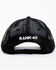 Image #3 - RANK 45® Men's American Flag Shield Patch Mesh-Back Ball Cap, Black, hi-res