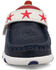 Image #4 - Twisted X Toddler Boys' Patriotic Driving Mocs, Multi, hi-res