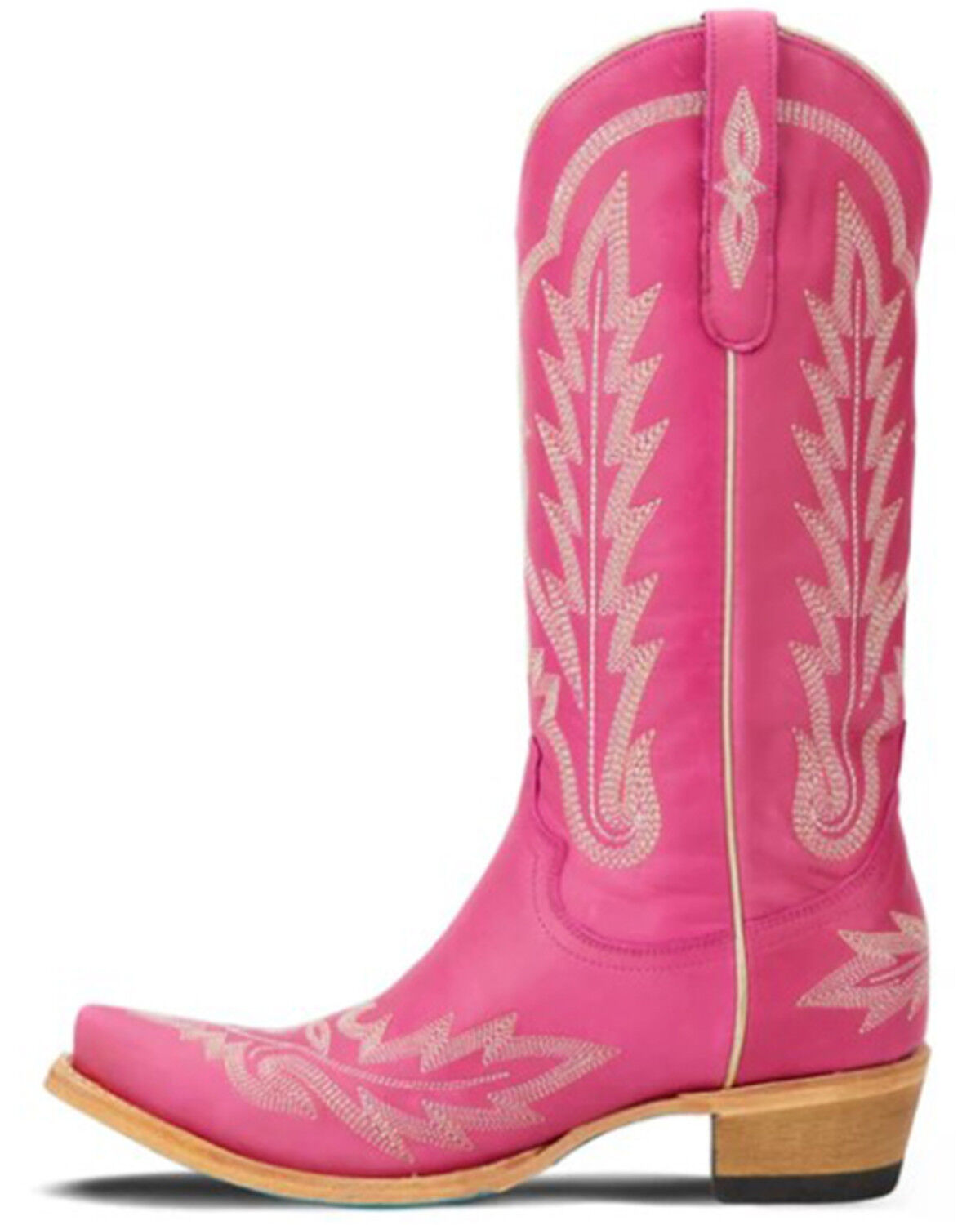 Image #3 - Lane Women's Lexington Tall Western Boots - Snip Toe, Hot Pink, hi-res