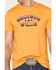 Brixton x Willie Nelson Men's Shotgun Willie Graphic T-Shirt, Yellow, hi-res