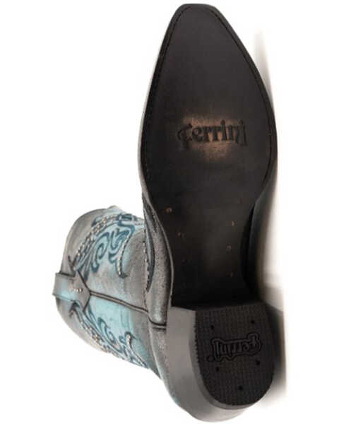 Image #7 - Ferrini Women's Masquerade Western Boots - Snip Toe , Multi, hi-res