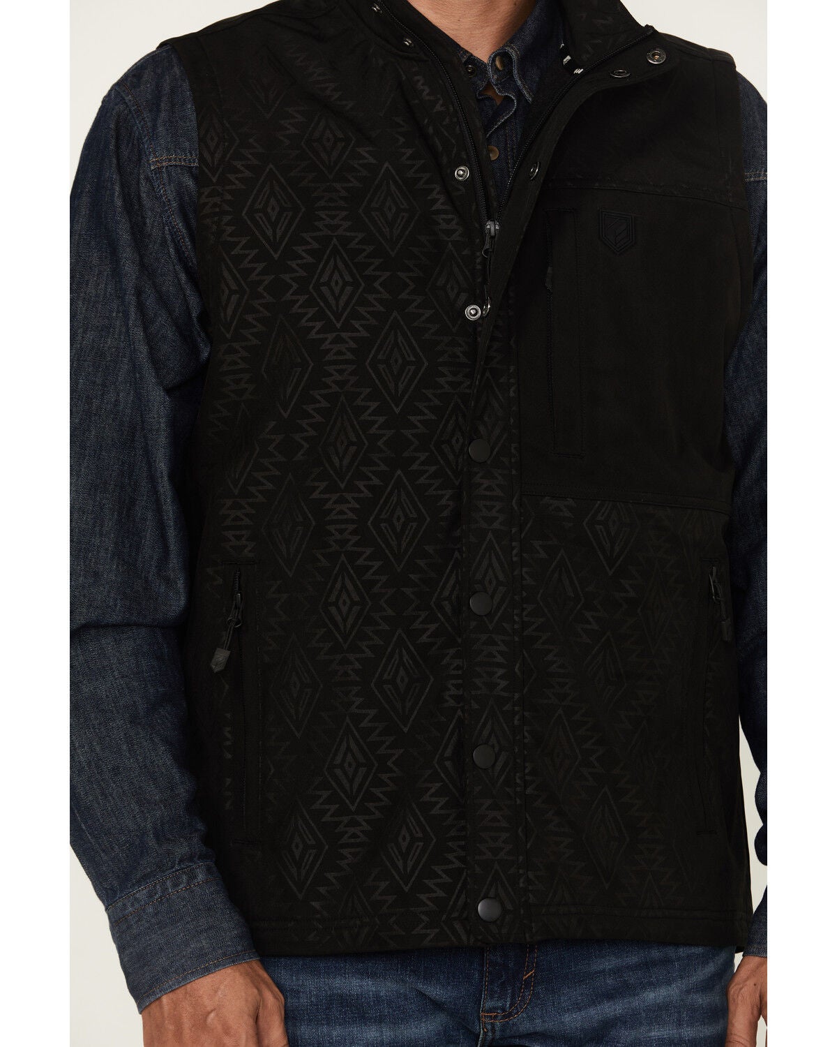 RANK 45® Men's Spear Head Tonal Softshell Vest - Country Outfitter