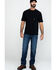 Ariat Men's Rebar Cotton Strong Short Sleeve Crew T-Shirt, Black, hi-res