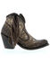 Image #2 - Liberty Black Women's Chloe Leopard Print Braided Fringe Western Booties - Pointed Toe, Tan, hi-res