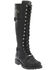 Image #1 - Harley Davidson Women's Beechwood Moto Boots - Round Toe, Black, hi-res
