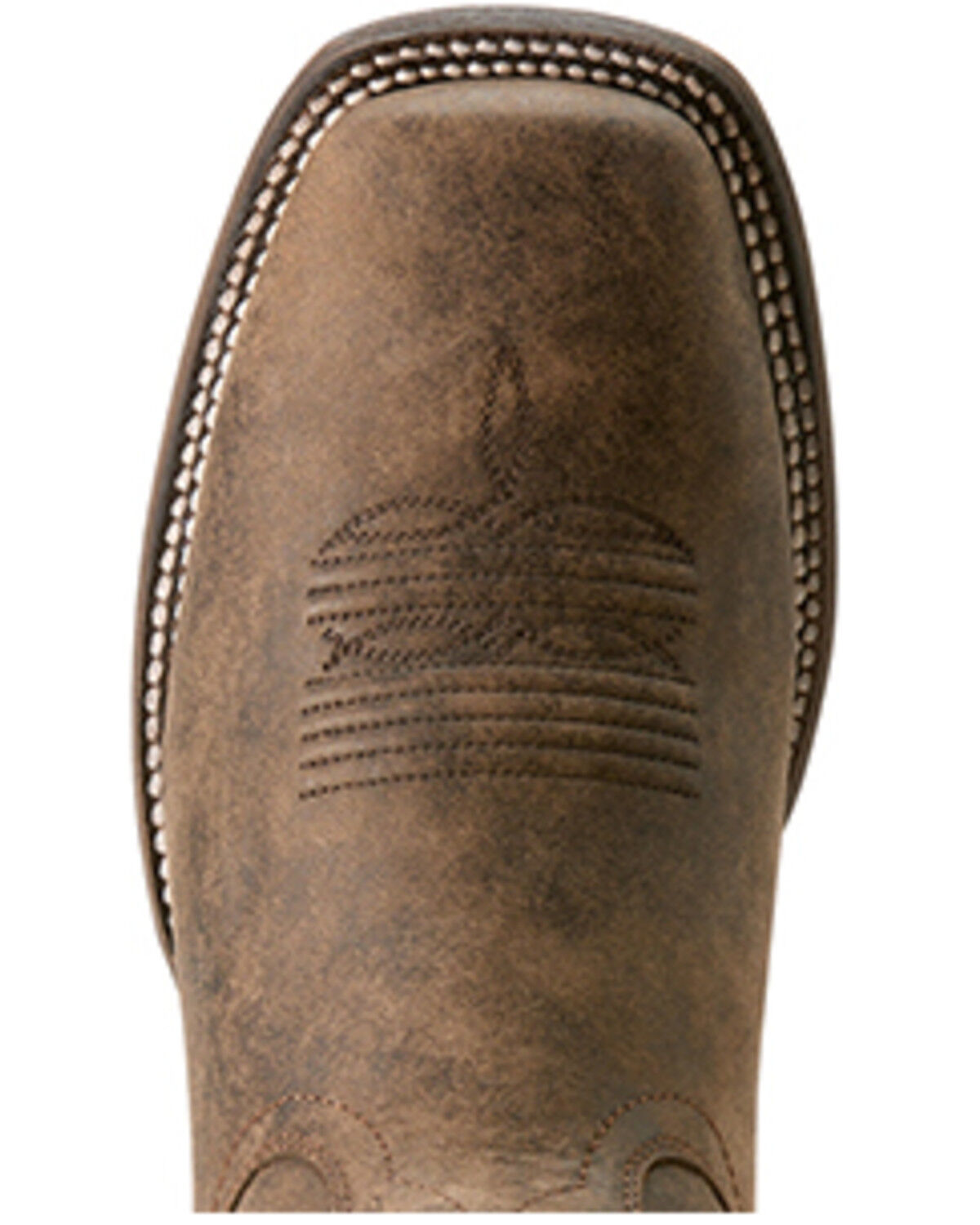 Image #4 - Ariat Men's Sting Western Boots - Broad Square Toe, Brown, hi-res