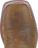 Image #2 - Smoky Mountain Boys' Green Jesse Western Boots - Square Toe, Brown, hi-res