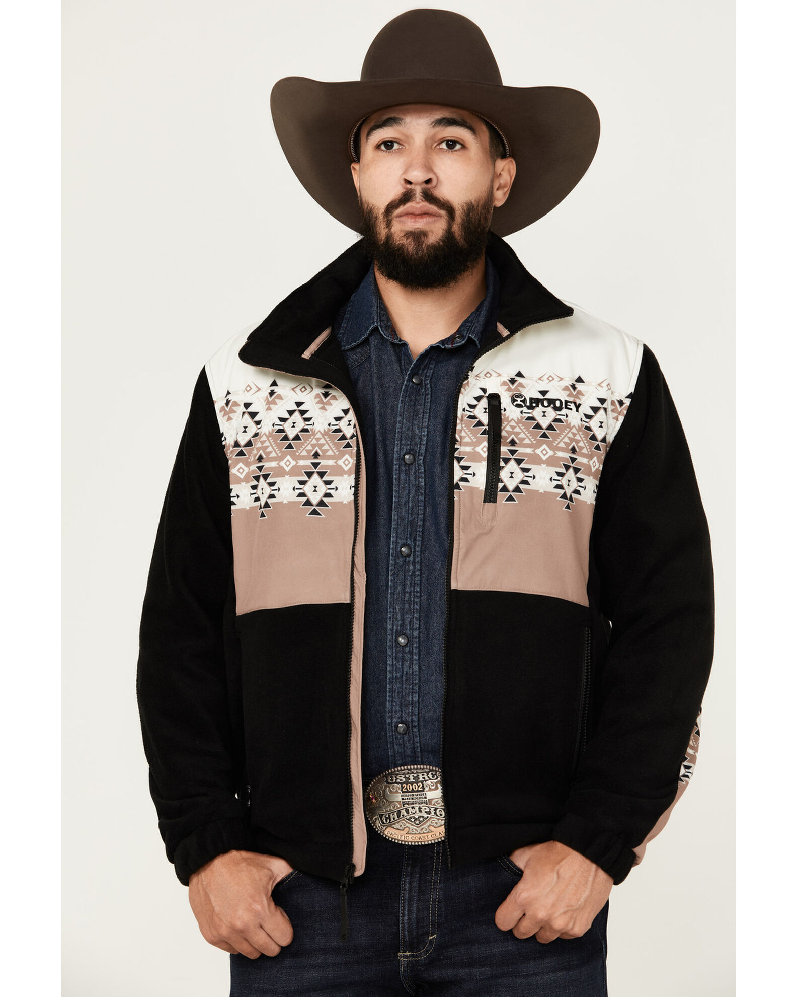 Southwestern fleece jacket sale