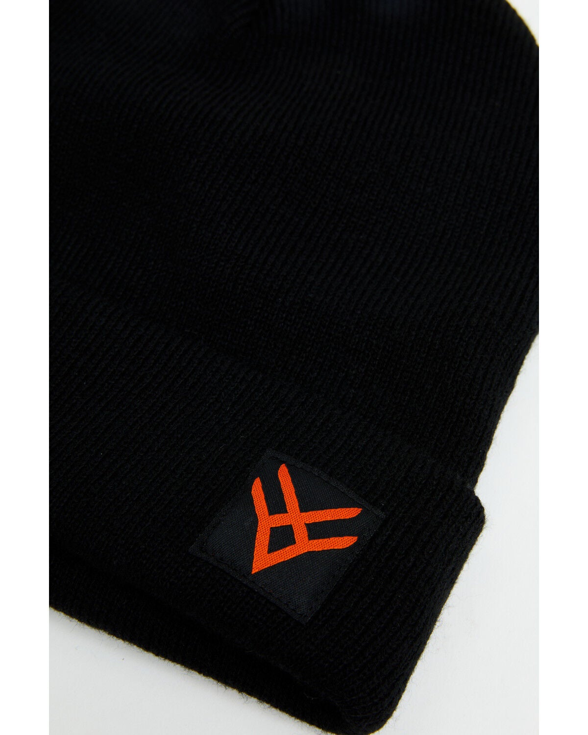 Image #3 - Hawx Men's Small Side Logo Beanie, Black, hi-res