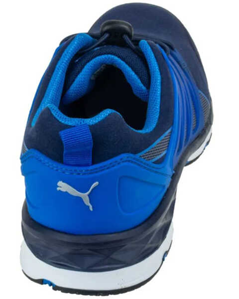 Image #5 - Puma Safety Men's Velocity 2.0 Work Shoes - Fiberglass Toe, Blue, hi-res