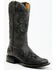 Image #1 - Shyanne Women's Lasy Western Boots - Broad Square Toe, Black, hi-res