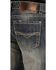 Rock & Roll Denim Men's Double Barrel Small "V" Straight Leg Jeans, Indigo, hi-res