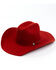 Image #1 - Serratelli 2X Felt Cowboy Hat, Red, hi-res