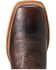 Image #4 - Ariat Men's Parada Tek Leather Western Boot - Broad Square Toe, Brown, hi-res