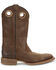 Image #2 - Roan by Bed Stu Men's Satire Western Boots - Broad Square Toe, Tan, hi-res