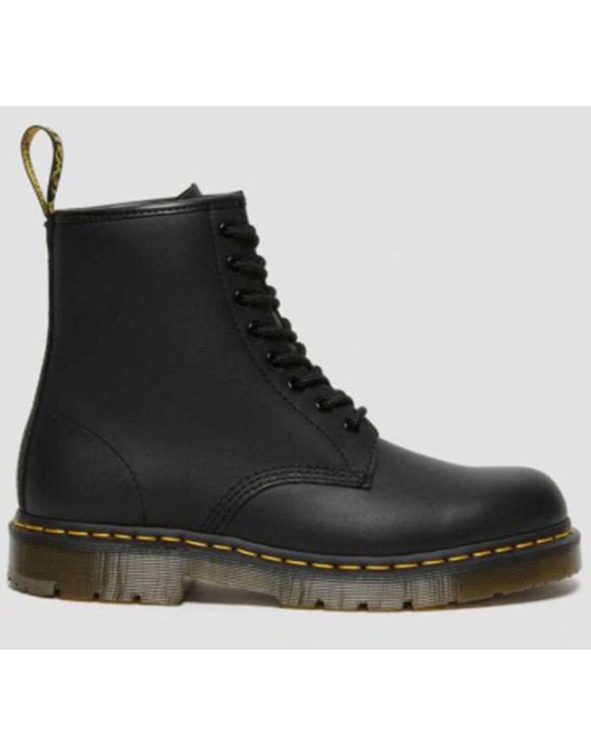 Image #2 - Dr. Martens 1460 Industrial Lace-Up Boots - Round Toe, Black, hi-res