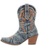 Image #3 - Dingo Women's Y'all Need Dolly Western Boots - Snip Toe, Blue, hi-res