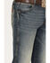 Image #2 - Wrangler Retro Men's Dark Night Medium Wash Slim Straight Stretch Denim Jeans, Medium Wash, hi-res