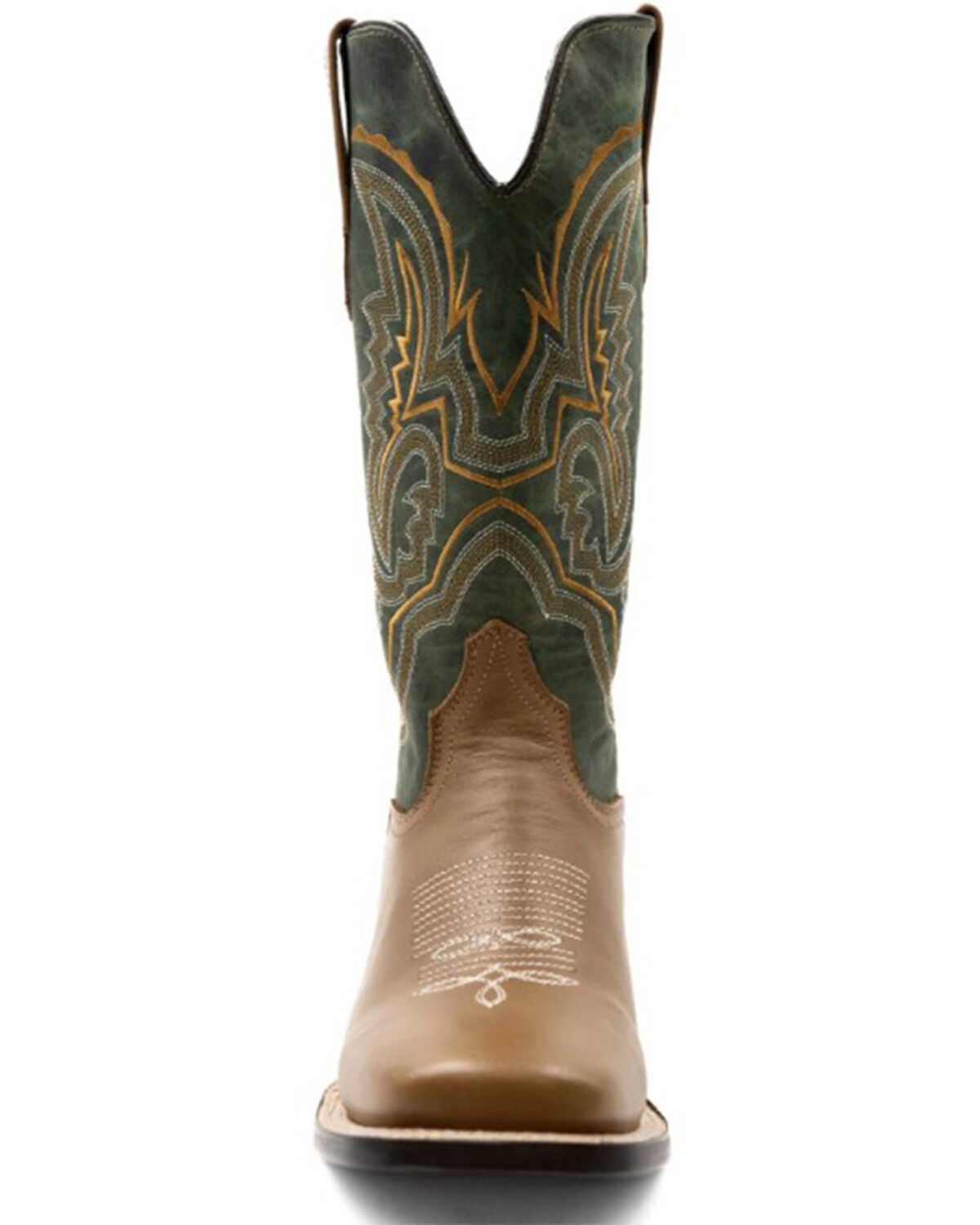 Image #4 - Ferrini Men's Clint Western Boots - Broad Square Toe, Honey, hi-res
