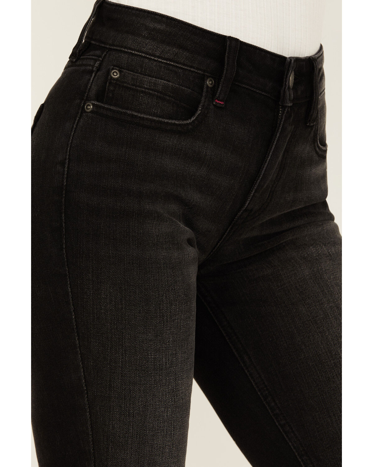 Image #2 - Idyllwind Women's Shadow Lane Mid Rise Debbie Stretch Bootcut Jeans, Black, hi-res