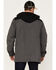 Image #4 - Brothers and Sons Men's Cruiser Waxed Canvas Hooded Jacket, Charcoal, hi-res