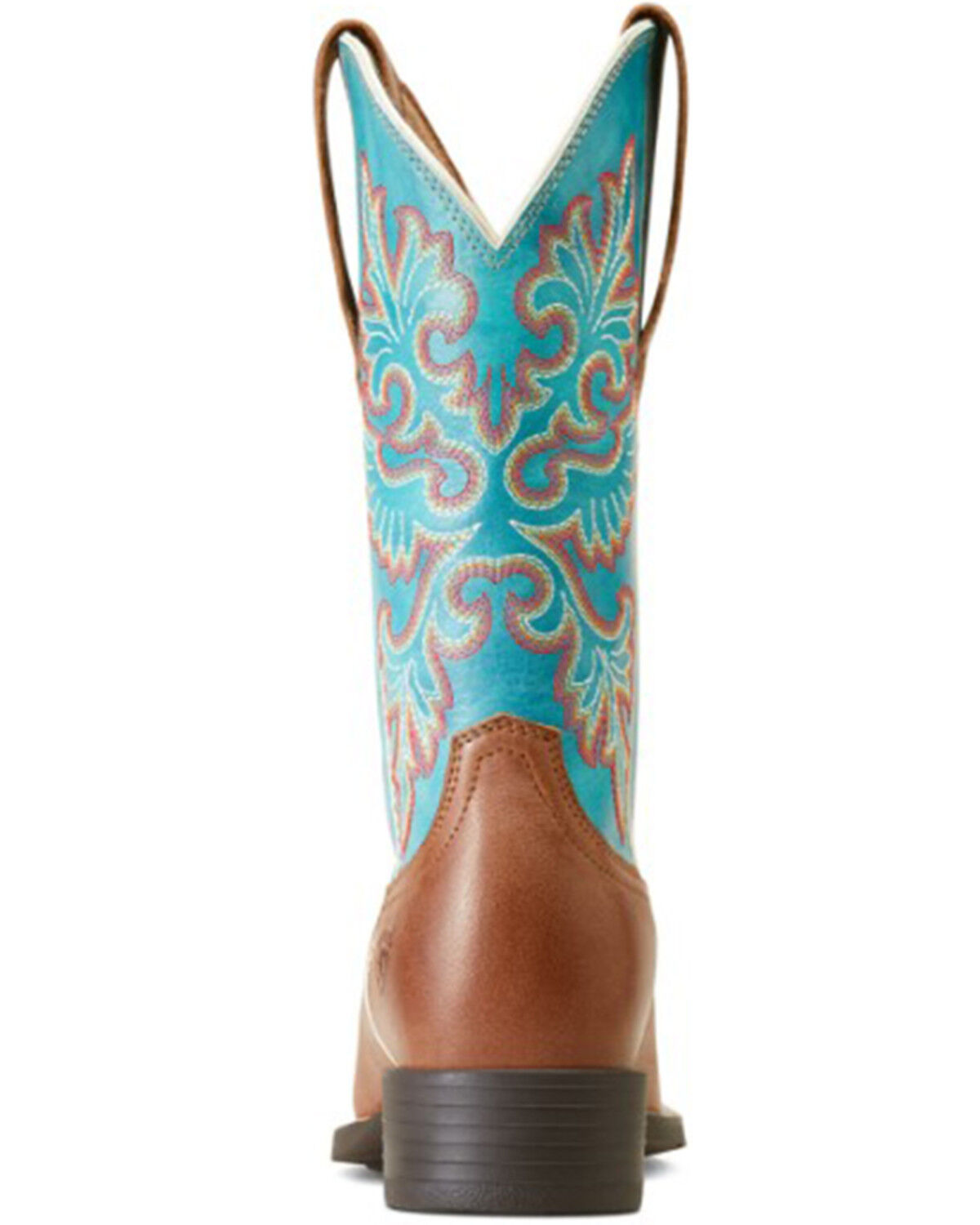 Image #3 - Ariat Women's Round Up StretchFit Western Boots - Broad Square Toe, Brown, hi-res