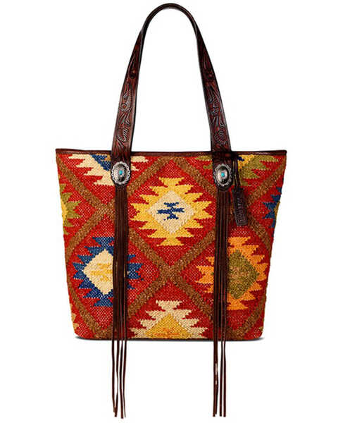 Image #1 - Ariat Women's Brynlee Concealed Carry Tote, Multi, hi-res