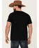 Image #4 - Changes Men's Yellowstone Dutton Ranch Logo Short Sleeve T-Shirt , Black, hi-res
