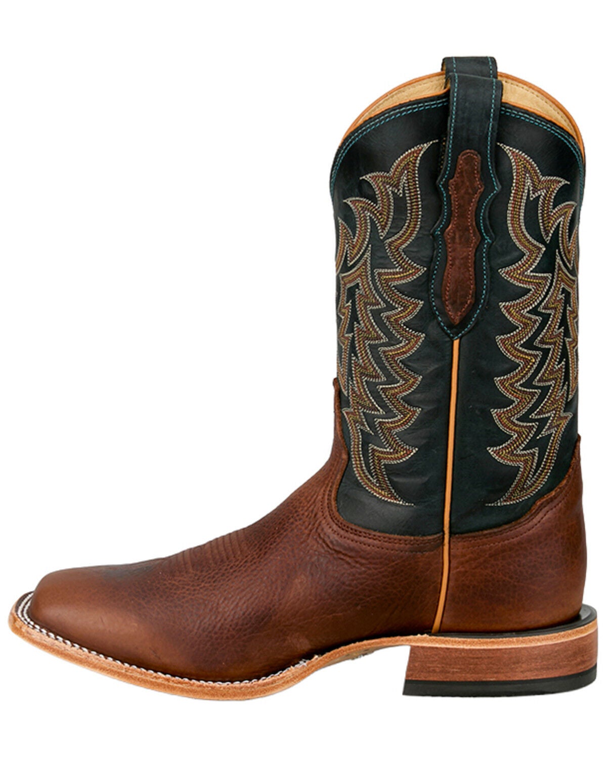 Tony Lama Men's Alfredo Exotic Bison Western Boots - Broad Square