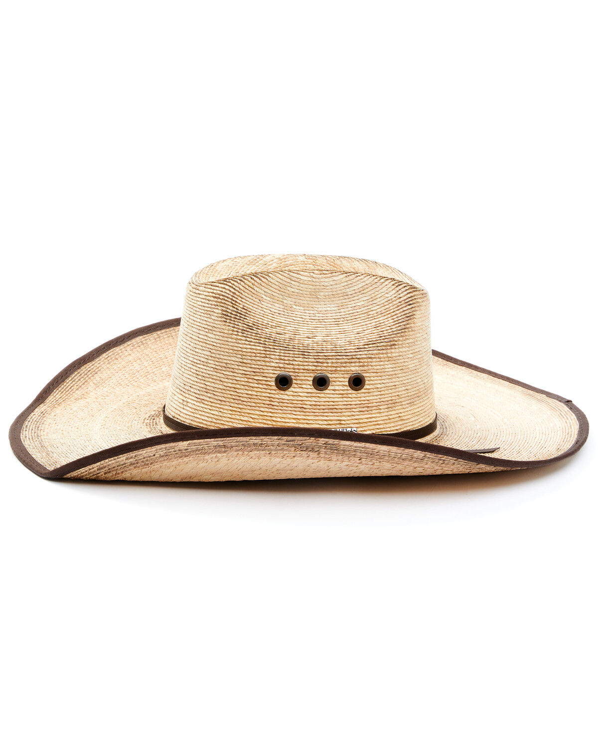 Image #3 - Twister Fired Straw Cowboy Hat, Dark Brown, hi-res