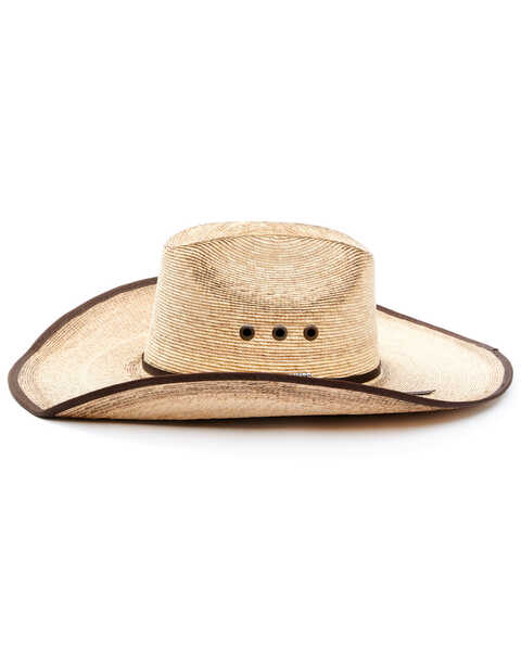 Image #3 - Twister Fired Straw Cowboy Hat , Dark Brown, hi-res