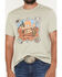 Image #3 - Panhandle Slim Men's Logo Short Sleeve Graphic T-Shirt, Sage, hi-res