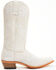 Image #2 - Shyanne Women's Lasy Floral Embroidered Western Boots - Snip Toe, Ivory, hi-res