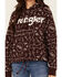 Image #3 - Wrangler Women's Rope Print Logo Hoodie, Purple, hi-res