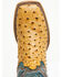 Image #6 - Horse Power Men's Saddle Ranch Ostrich Print Tall Western Boots - Broad Square Toe, Tan, hi-res