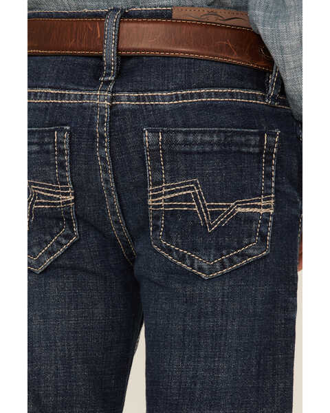 Image #2 - Cody James Little Boys' Maverick Dark Wash Straight Jeans - Sizes 4-8, , hi-res