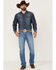 Image #1 - Cody James Men's Rambler Medium Wash Stretch Slim Straight Jeans, Medium Wash, hi-res