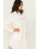 Image #2 - Kimes Ranch Women's Rox Long Sleeve Snap Cropped Western Mini Dress, White, hi-res