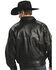 Roper Lamb Nappa Bomber Jacket - Big & Tall, Black, hi-res