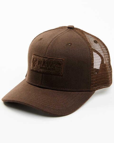Hawx Men's Brown Chenille Logo Patch Ball Cap, Brown, hi-res