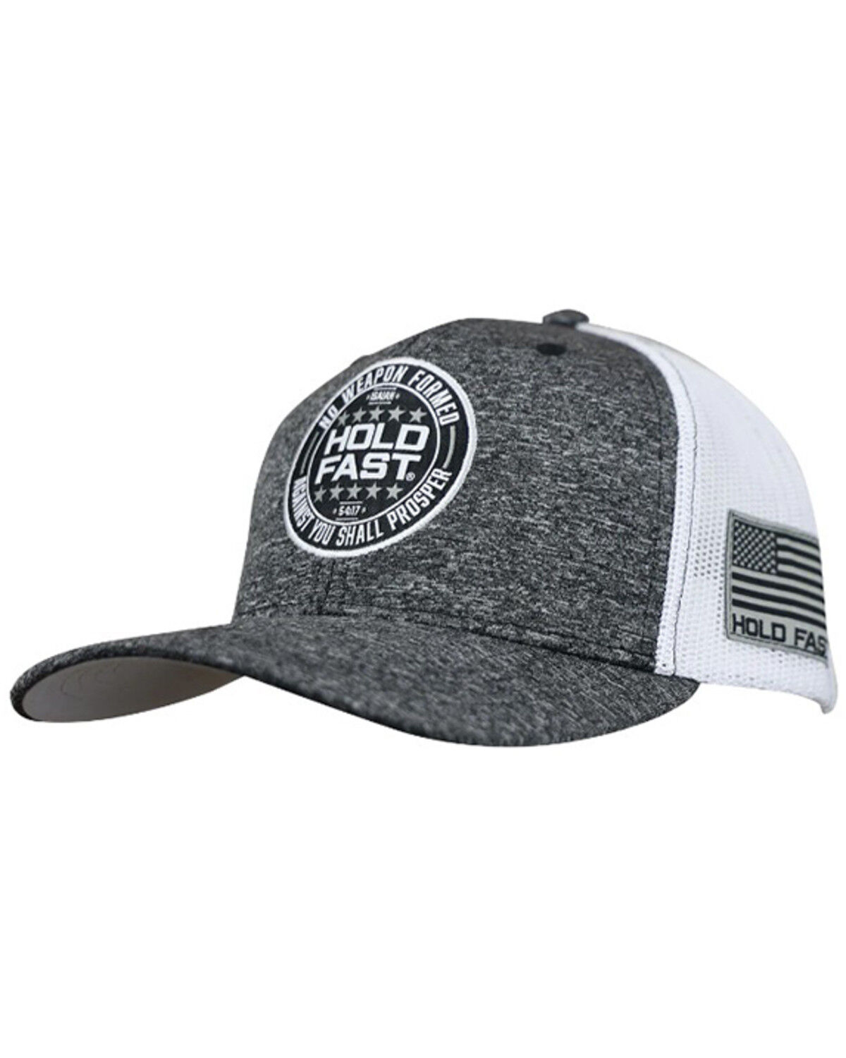 Image #1 - Hold Fast Men's No Weapon Formed Ball Cap, Grey, hi-res