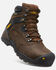Image #1 - Keen Men's Louisville Waterproof Work Boots - Steel Toe, Brown, hi-res