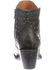 Lucchese Women's Harley Black Fashion Booties - Round Toe, Black, hi-res
