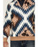 Image #3 - RANK 45® Men's Southwestern Print 1/4 Zip-Up Pullover, Tan, hi-res